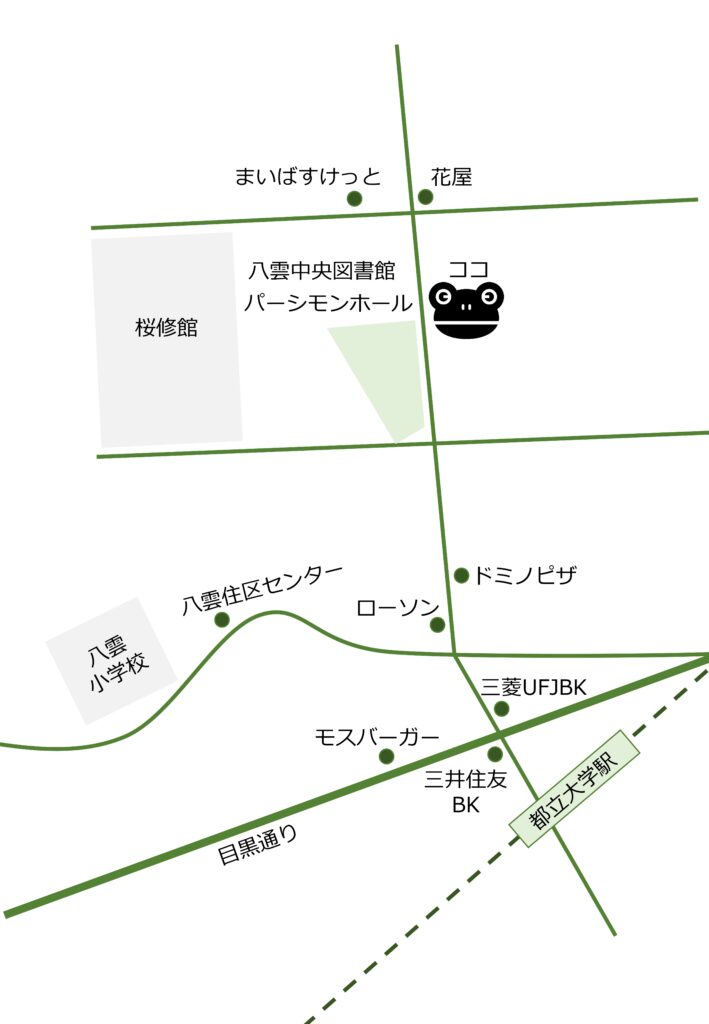アクセス 駄菓子や なかよし うおよし